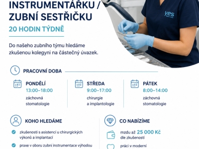 Zubní sestřička Praha Chodov